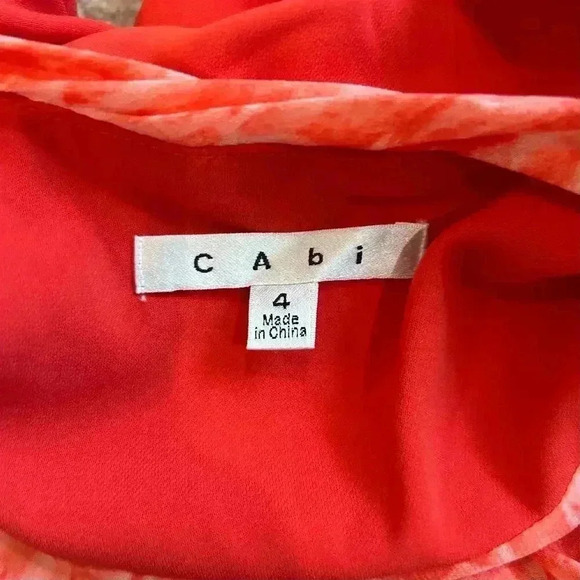 NWT Cabi #216 Jane Jacket Red Peplum Career Corporate Corpcore Office Size 4 - Picture 5 of 8
